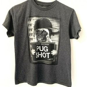 Fifth Sun County Pound Pug Shot T-Shirt Small